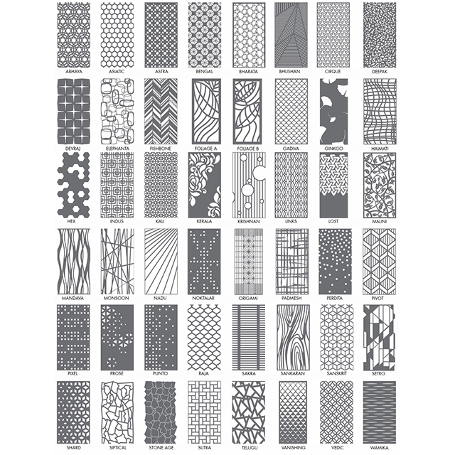 لوحة صوتية هندسية