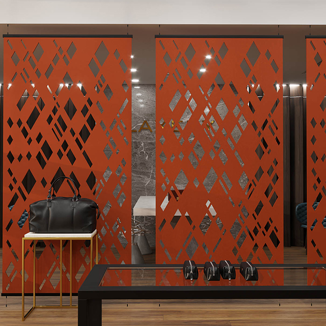 لوحة صوتية هندسية