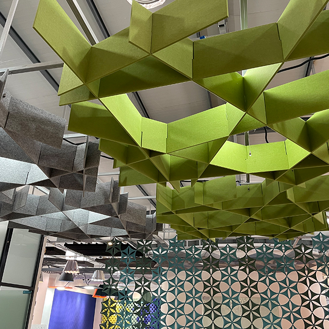 وحدات السقف الصوتية غير المنتظمة