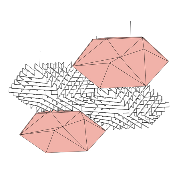 إنشاء وحدات السقف الصوتية
